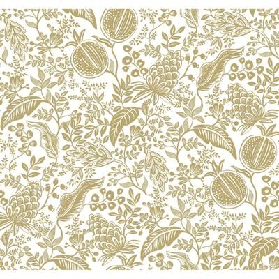 Rifle Paper Co.Pomegranate White Wallpaper