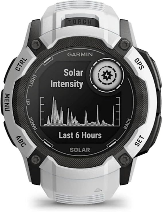 Garmin Instinct 2X Solar Smartwatch 50mm - Whitestone