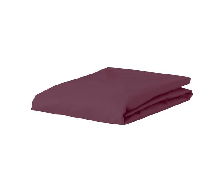 Spannbettlaken Suzanne 150 x 200cm Rot/Dunkelrot