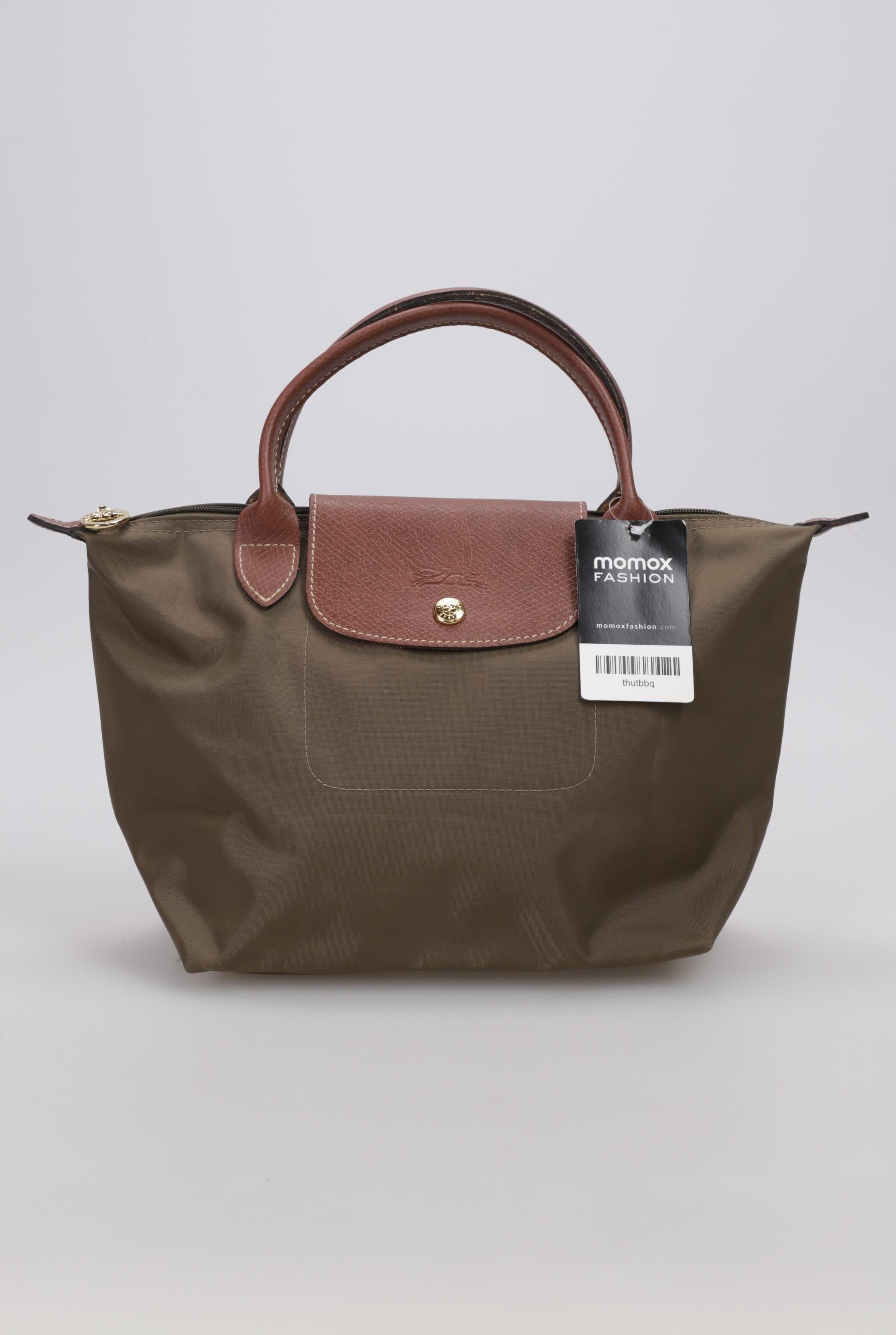 Longchamp Damen Handtasche klein, Grün, Synthetik - Second Hand