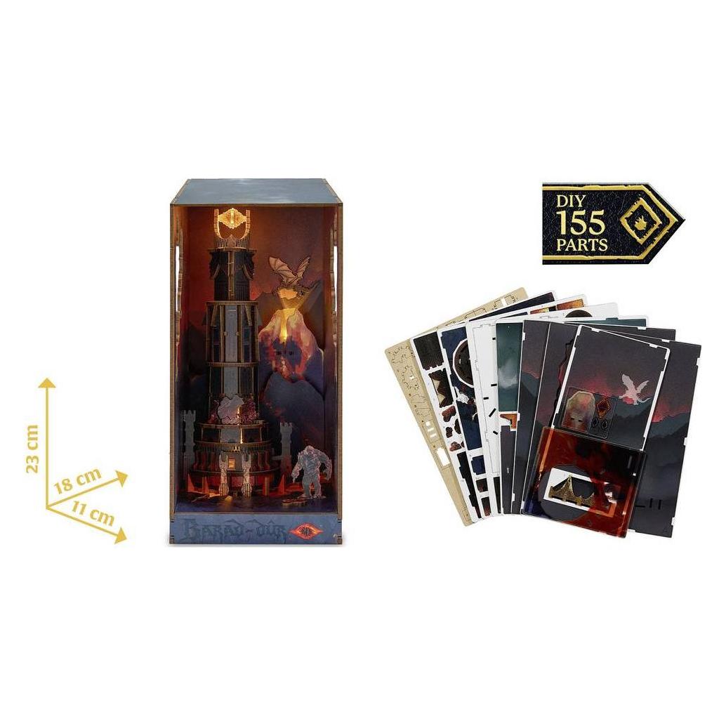 Revell Der Herr der Ringe Tiny Adventures Book Nook Mini-Diorama Barad-Dûr 23 cm (REV00537)