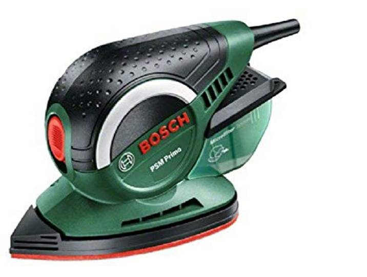 Bosch Multischleifer PSM Primo (1 Schleifpapier K 80, Karton (50 W, Schwingzahl 24.000 min-1, Schwingkreis-Ø 1,4 mm))