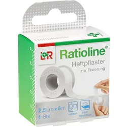 Ratioline Acute Heftpflaster 2.5cmx5M 1 ST