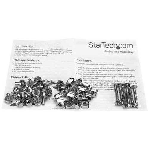 Startech 6U WALL MOUNT RACK BRACKET
