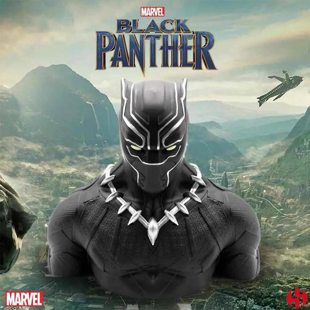 Marvel Comics Spaarvarken Black Panther Wakanda Deluxe, 20 cm