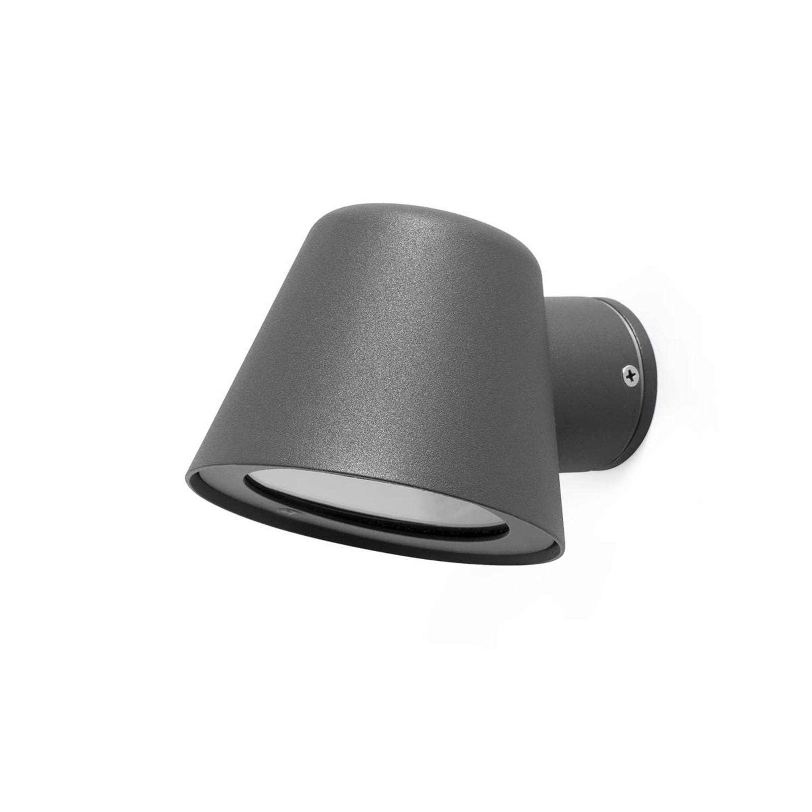 Faro 71363 Wandlamp voor buiten, grijs, aluminium, IP44, GU10