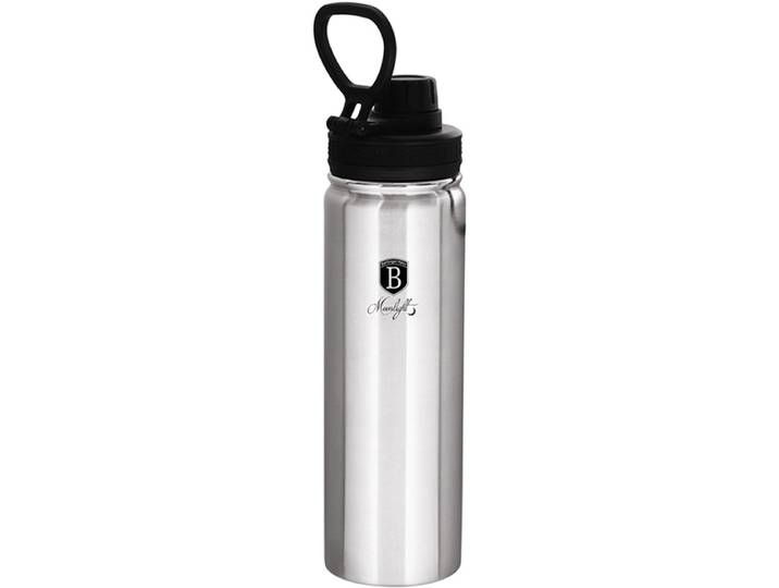 Berlinger Haus Moonlight Metallic Line - Thermosfles - 720ml - Roestvrij Staal - Silliconen Onderkant