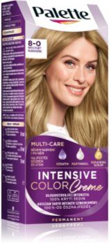 Schwarzkopf Palette Intensive Color Creme cor para cabelo permanente tom 8-0 N7 Light Blonde 1 un.. Palette Intensive Color Creme