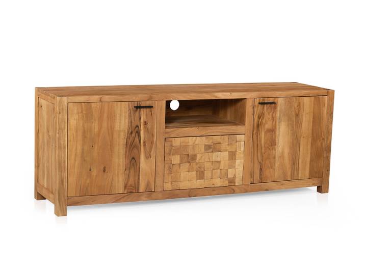 KAIRO Lowboard, Material Massivholz, Akazie massiv honigfarben