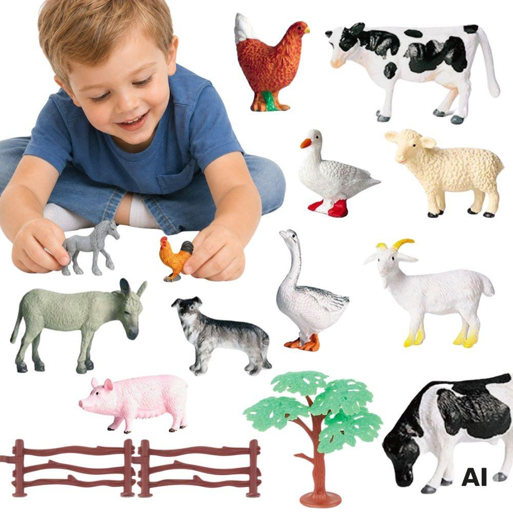 Woopie Farm Figurenset 14-delig