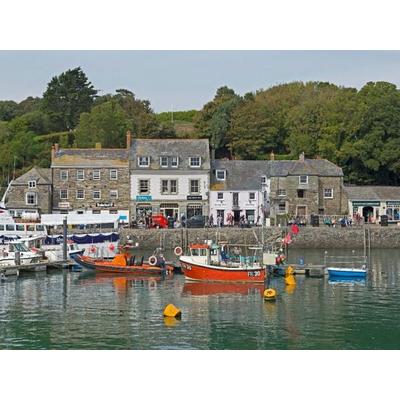 CALVENDO Puzzle Fischerboote im Hafen, Padstow, Cornwall | 1000 Teile Lege-Größe 64x48cm Foto-Puzzle für glückliche Stunden
