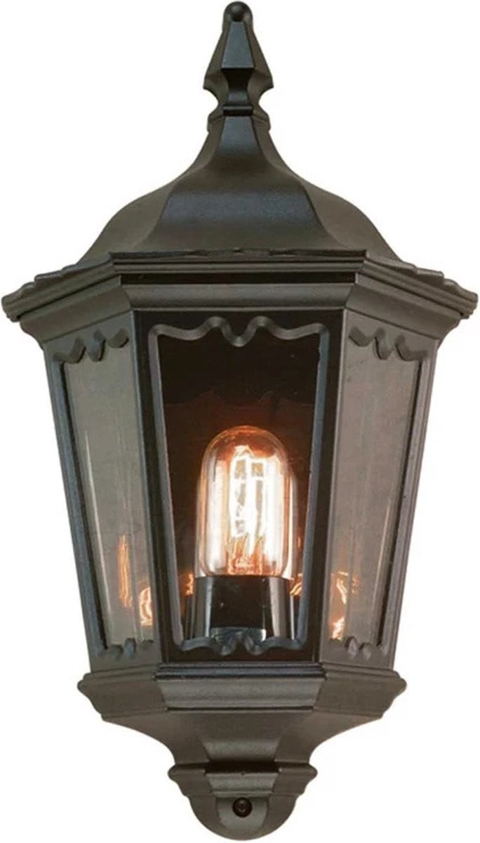 Elstead Lighting Medstead LED Buitenlamp - Zwarte Wandlamp voor de Tuin