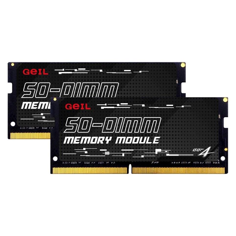 GeIL SO-DIMM standard (1 x 16GB, 3200 MHz, DDR4-RAM, SO-DIMM) (GS416GB3200C22SC)