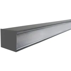 LED Hängeleuchte 113cm 30W 4000K 230V Bürolampe Lampe QUALIS anthrazit Bemko 70-16A-1A
