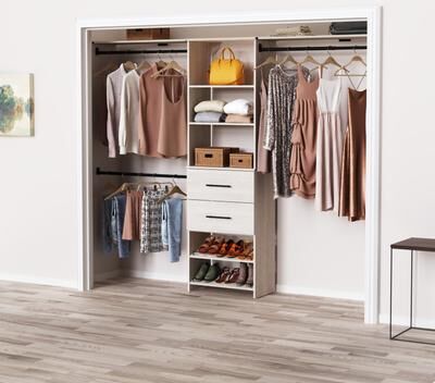ClosetMaid CloseetMaid SuiteSymphony Modern 25-inch Tower 2-Drawer Closet System