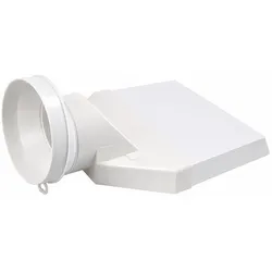 Fensteradapter für Abluftschlauch 150 mm – PVC Kippfenster Adapter für mobile Klimaanlagen & Ablufttrockner | ohne Bohren