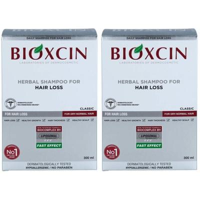 Bioxsine Shampoo Haaruitval Normaal Haar ok DE x2 2x300 ml