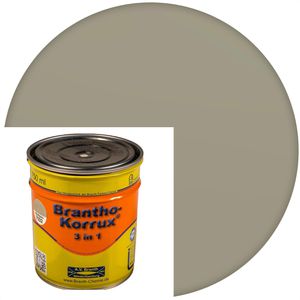 Branth Branth Rostschutzfarbe  o-Korrux 3 in 1, kieselgrau, RAL 7032, seidenglänzend, 0,75l