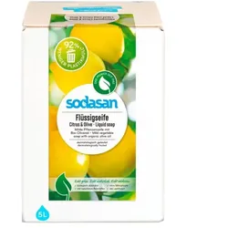 Sodasan Flüssigseife Citrus & Olive 5L