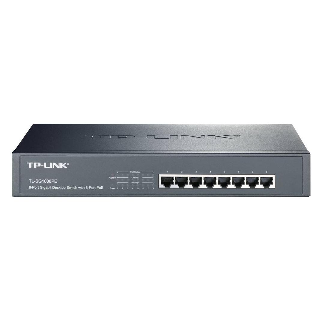 TP-Link Tl-Sg1008pe (8 Ports) (TL-SG1008PE)