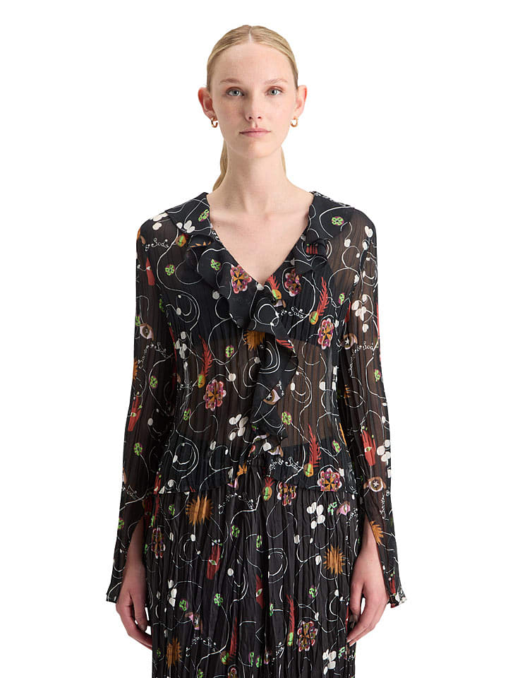 Scotch & Soda Bluse in Schwarz - 36