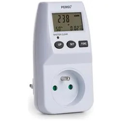 Perel, Energiemessgerät, ENERGIEKOSTEN-MESSGER?T - 230 V - 16 A - STECKER-TYP E (FRANZ?SISCHES SYSTEM)