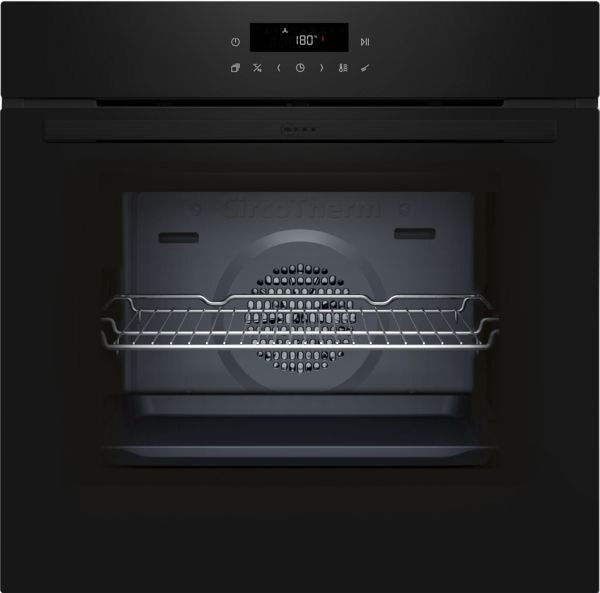 Neff BMK120EAP (B2CCJ7AK3 + Z11TI15X0) Einbaubackofen groß AutoClean (Schwarz)