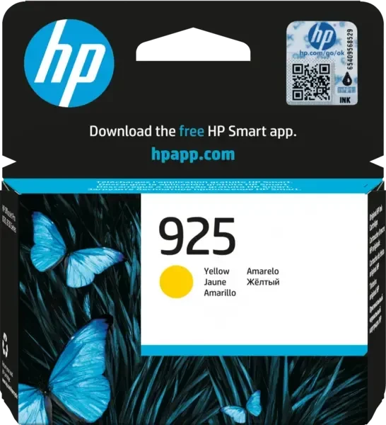 HP 925 YELLOW ORIGINAL INK CARTRIDGE
