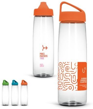 Gourde personnalisée transparente en Tritan 83 cl polypropylène (PP) tritan vert