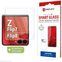 DISPLEX Smart Glass (9H) für Samsung Z Flip7/Z Flip8