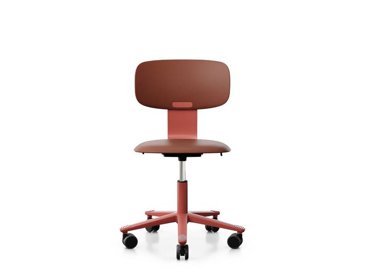 Arbeitsstuhl HAG Tion 2100 ohne Armlehnen, Braun, Neu, Ergonomischer Stuhl - ideal für flexibles Arbeiten