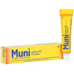 MUNI 0,5% HC Creme 15 g