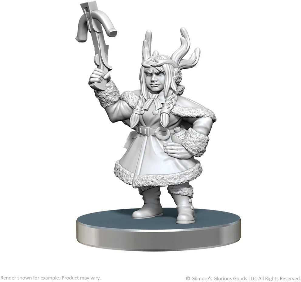 Wiz Kids LLC Critical Role Unpainted Miniatures: Veth Brenatto ; Nott the Brave - Unpainted Miniatures for Tabletop Role-Playing Games