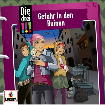 Die drei !!! - Gefahr in den Ruinen, 1 Audio-CD - , CD, 9783803261724