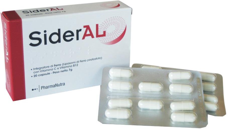 PHARMANUTRA SpA Pharmanutra - Sideral Ferro Liposomiale 20 Capsule