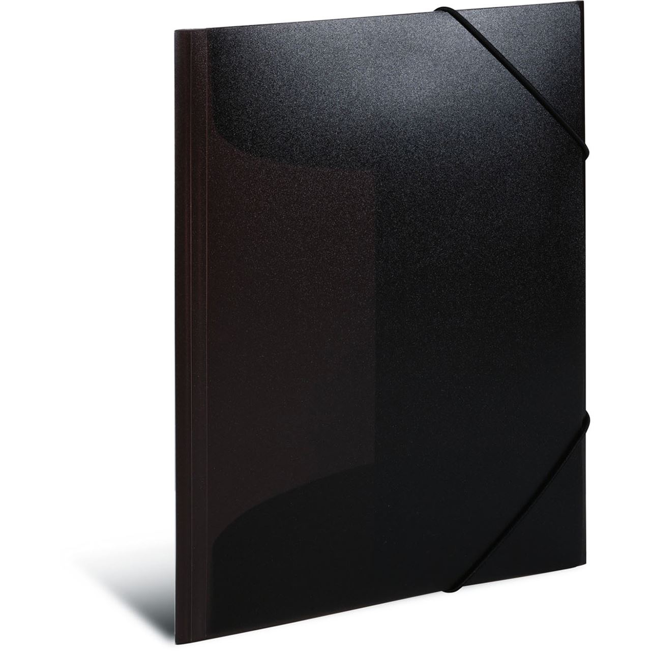 HERMA Sammelmappe A4 schwarz Polypropylen