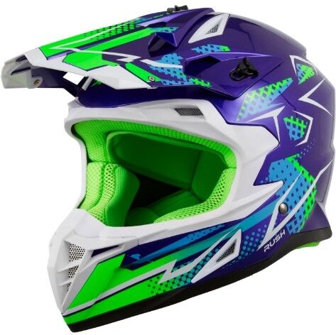 KSK RUSHBG003 Motocross Helm