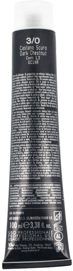 Inebrya Color Natural 100 ml color 1/0 Black