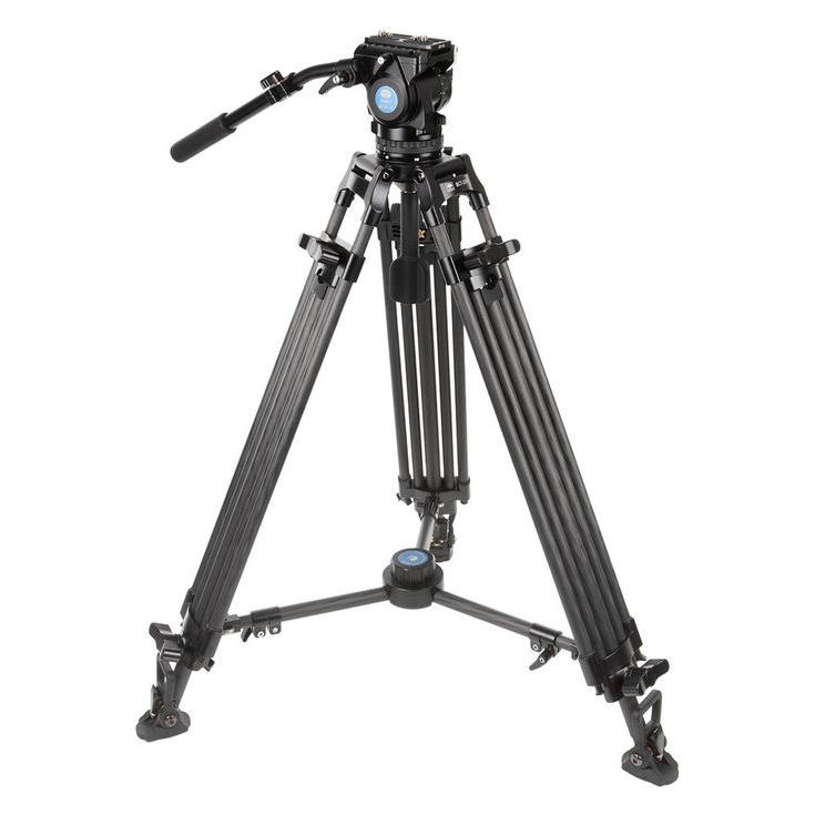 Sirui BCT-2203+BCH-10 Broadcast Stativ mit Videokopf (Metall) (780138)