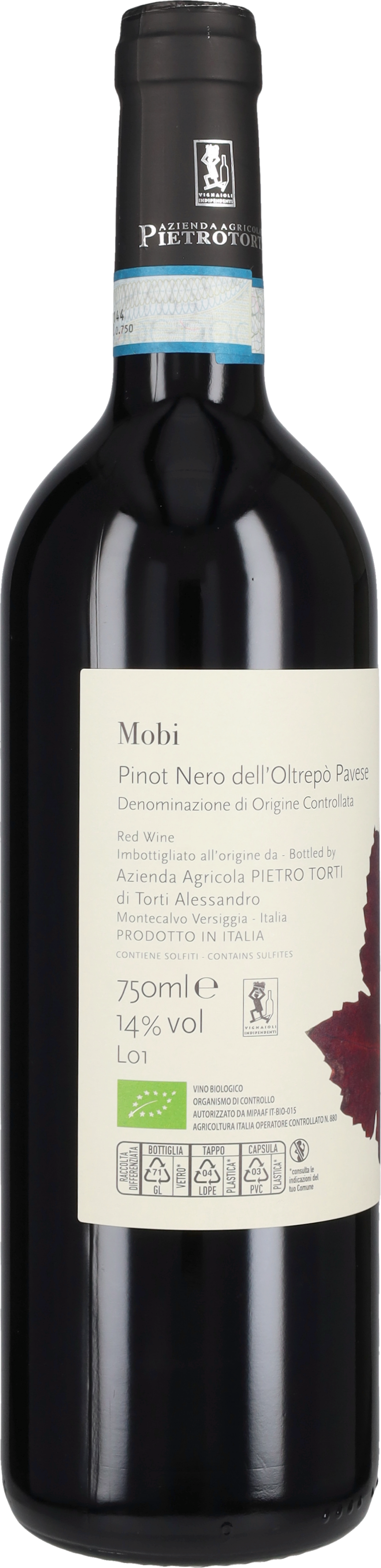 Torti Pietro Pinot Nero 'Mobi' Pietro Torti 2019