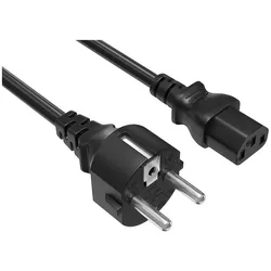 HPE C13 EU Power Cord (1.83 m), Stromkabel, Schwarz
