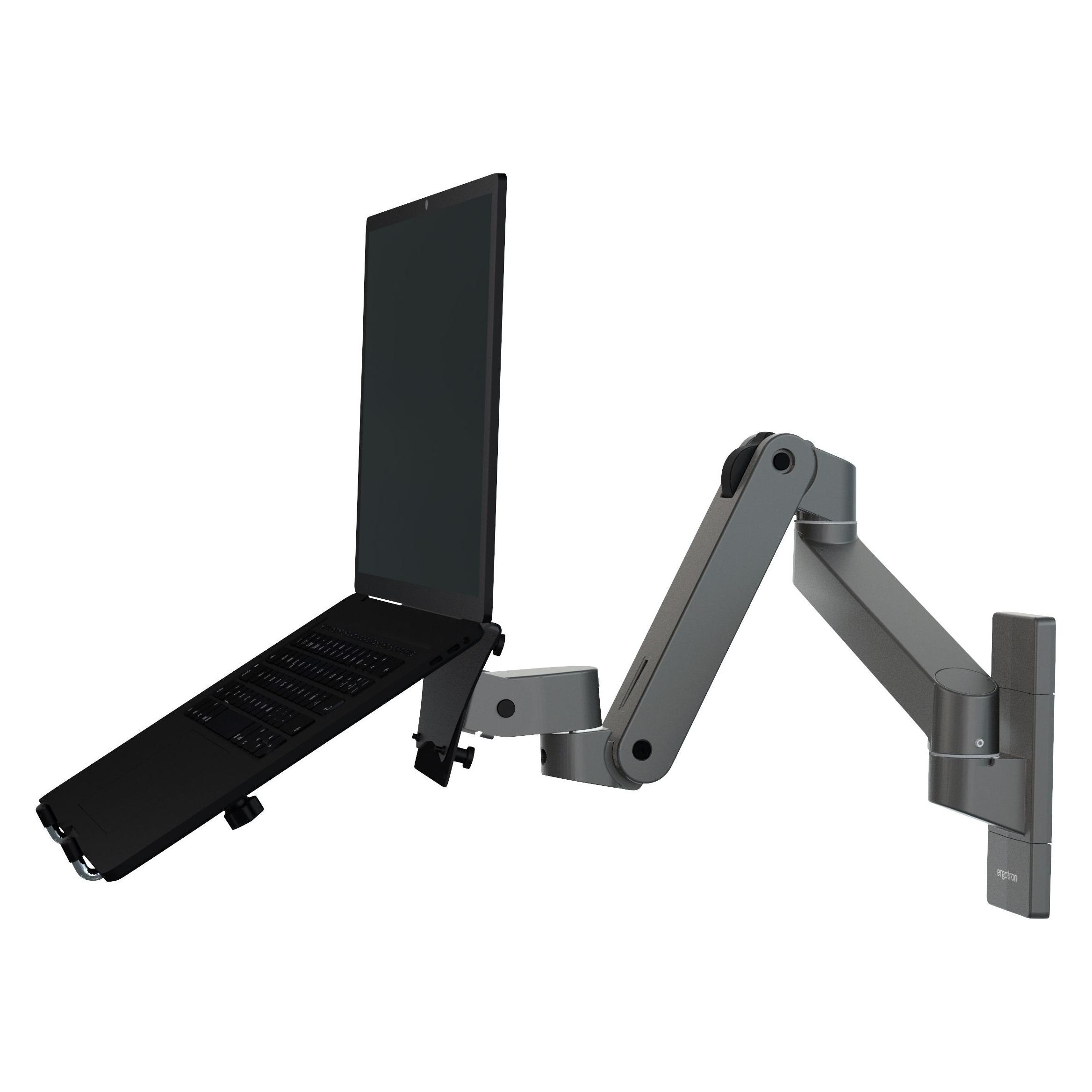 Ergotron LX PRO ARM SINGLE DISPLAY WALL MOUNT darkgrey (Wand, 34", 10 kg) (45-683-293)