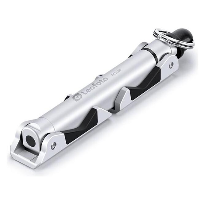 Leofoto Halterung Smartphone PC-20 (Stativ Smartphone Halterung) (PC-20 Silver)