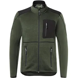 Kübler,  Strickjacke oliv/schwarz Form 1443 Grösse S (S)
