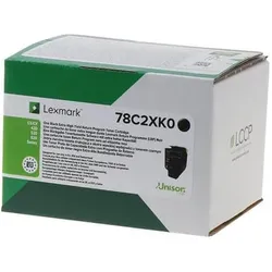 Lexmark, Toner, 78C2XK0 (BK)