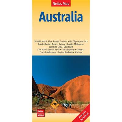 Nelles Map Landkarte Australia 1:4,5 Mio., Sonstige von , KOMPASS Freytag & Berndt, 978-3-86574-693-1