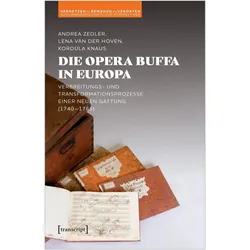 Die Opera buffa in Europa, Fachbücher von Lena van der Hoven, Andrea Zedler, Kordula Knaus