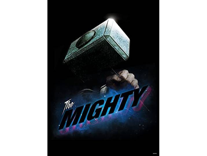 Komar Marvel Avengers The Mighty Décoration murale pour chambre d'enfant 50 x 70 cm (sans cadre)