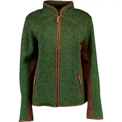 Detit Strickfleece Jacke Damen (Trachtengrün), 36