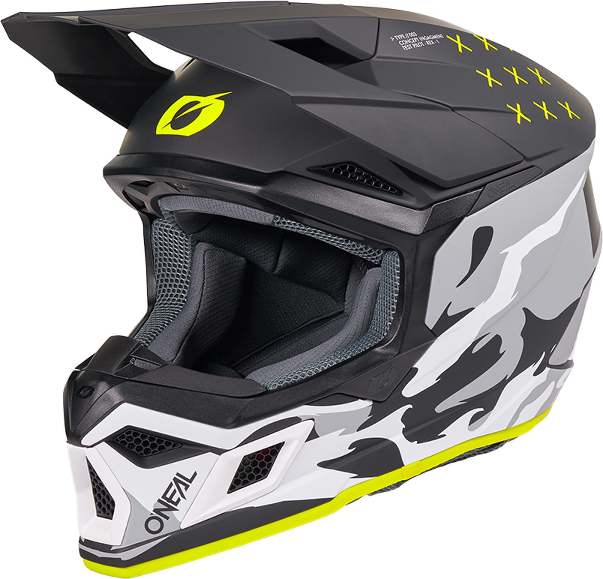 Oneal 3SRS Heat Motocross Helm 0625-465